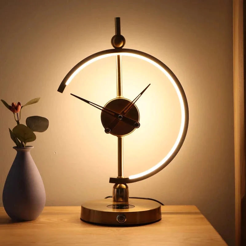 Zora Clock Lamp (Wireless Charging)